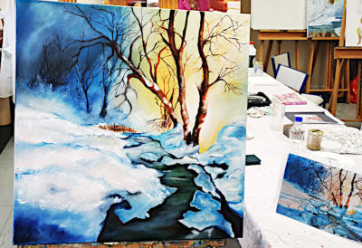 Atelier peinture à l'huile
Atelier peinture à l'huile